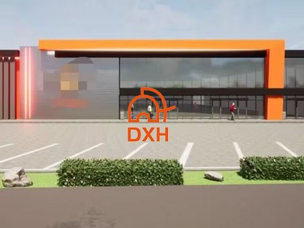 Aruba 2 verdiepingen tellend stalen winkelcentrumgebouw