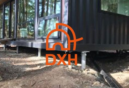 Pile Foundation for Container Home